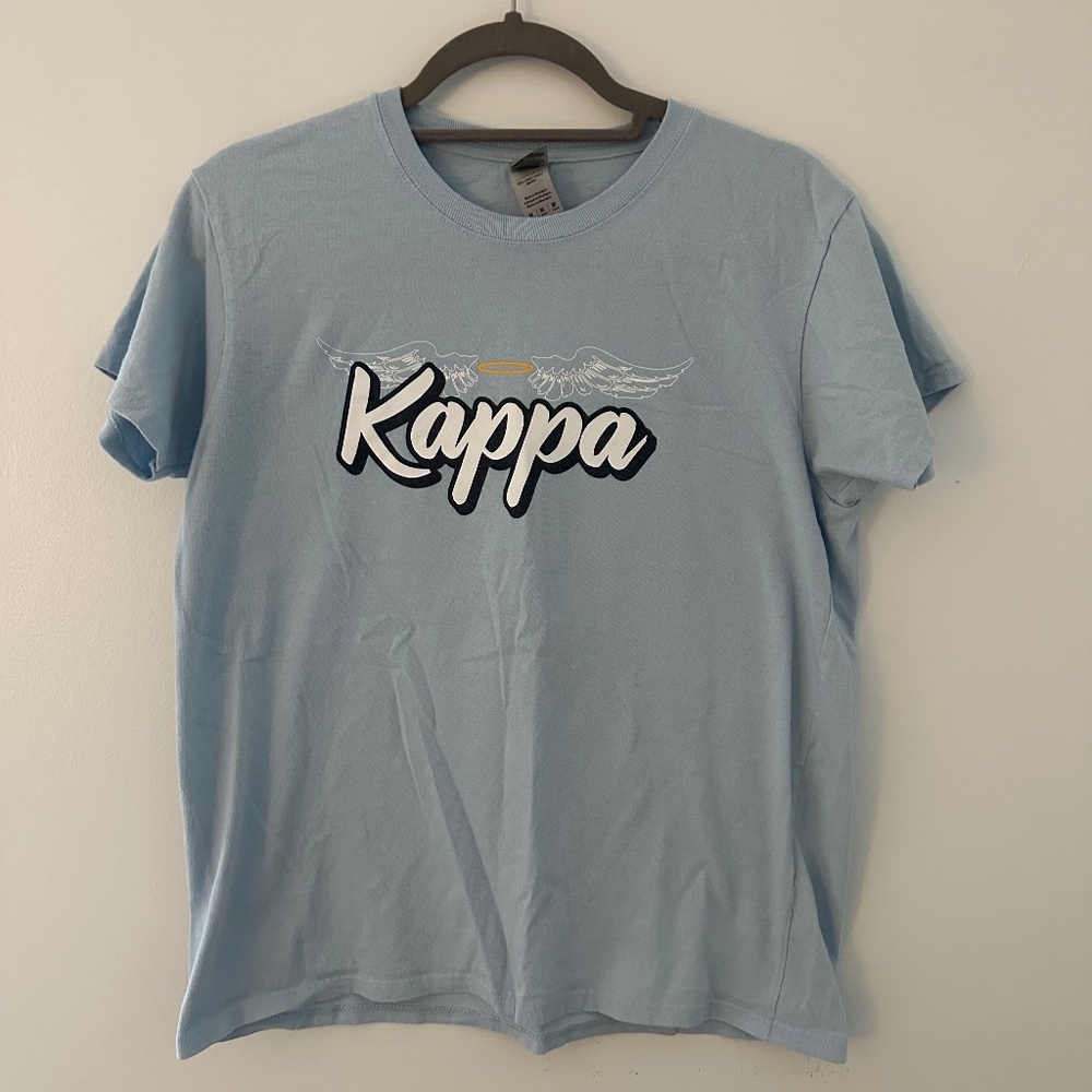 Kappa Kappa Gamma Angel Wings "Kappa" Short Sleeve T-Shirt in Medium